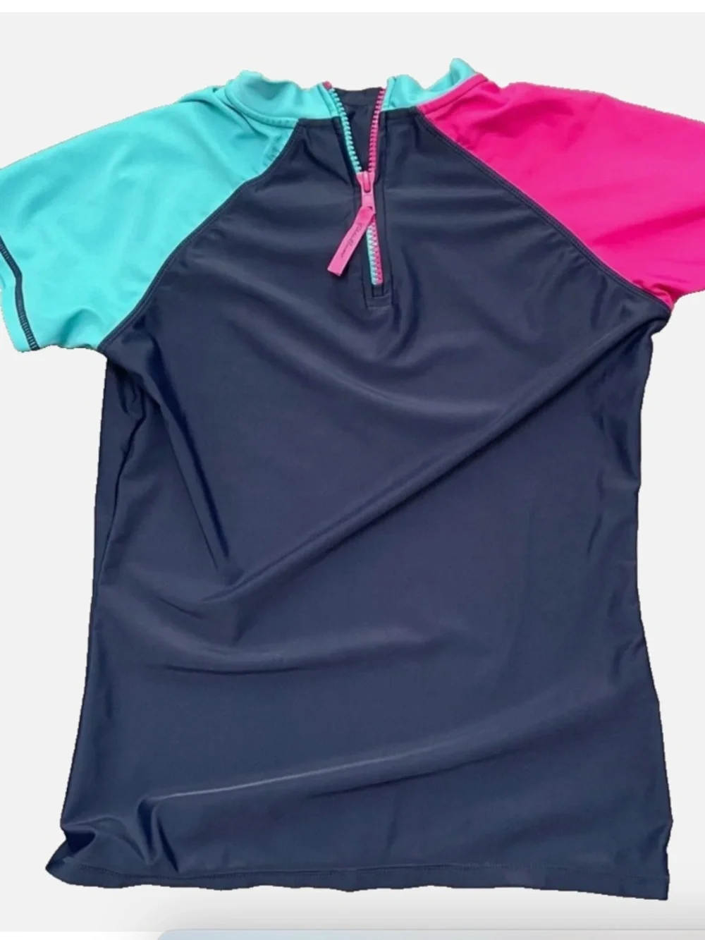 Girls Swim Rash Guard Size Large Eddie Bauer 14/16 Rashguard